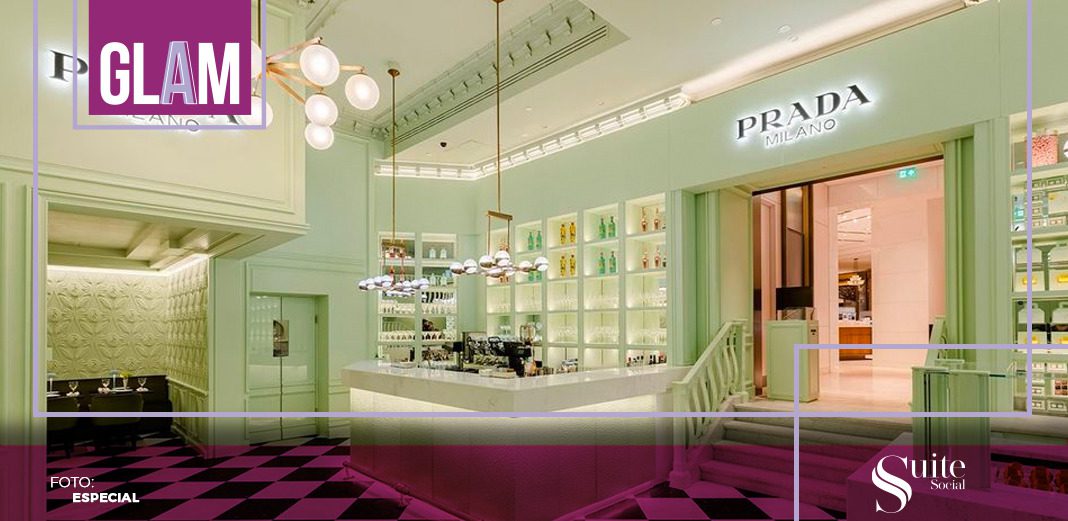 El nuevo local de Prada en Londres es una cafetería que se encuentra en Horrads y su duración es temporal