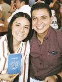 Miriam Tovar y Salvador Hernández.