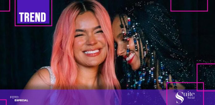 SS KAROL Karol G acompañó a Alicia Keys en su primer concierto en Colombia, en donde ambas interpretaron dos canciones