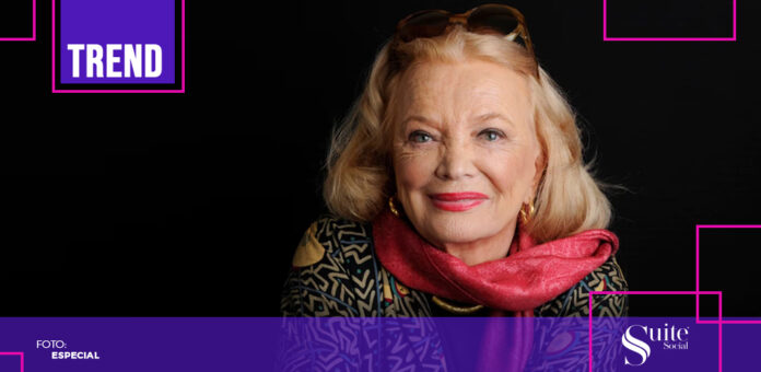 Gena Rowlands 2 La legendaria actriz de `The Notebook´, Gena Rowlands, falleció ayer a los 94 años en su casa de Indian Wells; hasta el momento se desconocen las causas de su muerte